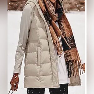 J. Jill Down Hooded Vest